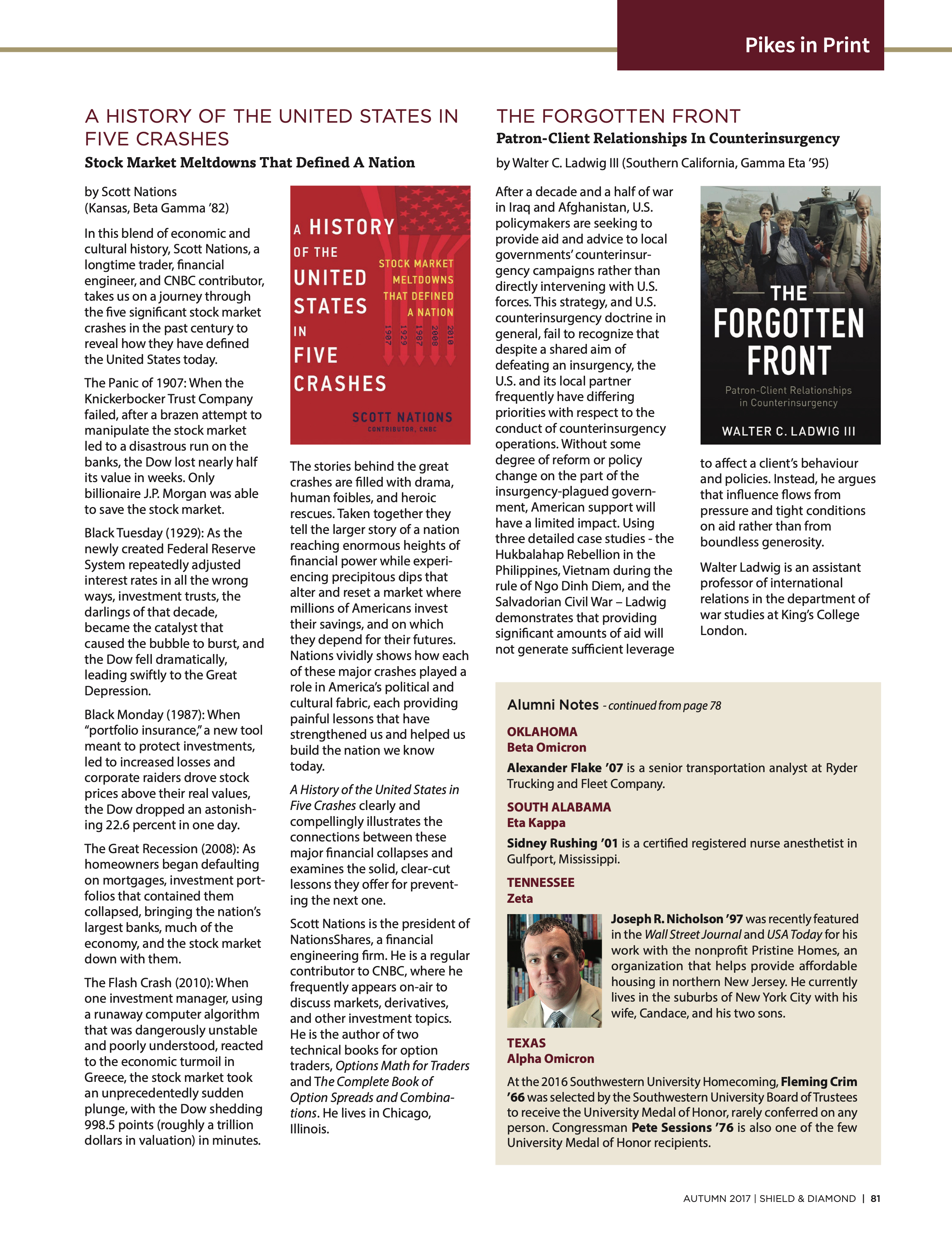 Pikes in Print, Autumn 2017